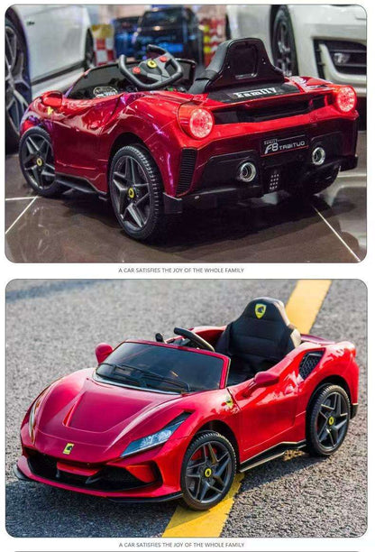 Ferrari Electric Super Car for Kids | 4 Wheel Drive | Ages 3 to 7 Yrs | Premium Imported Quality
