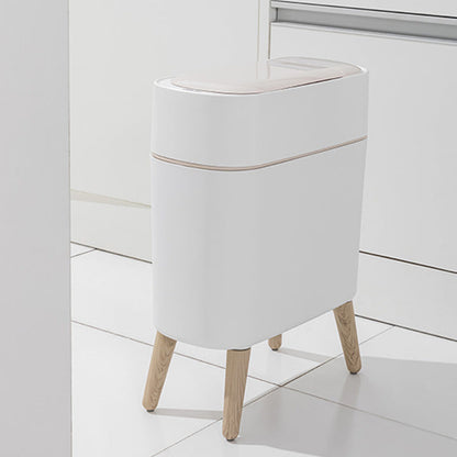 Automatic Motion Sensor Minimalistic Garbage Can – Quiet Soft-Close Lid