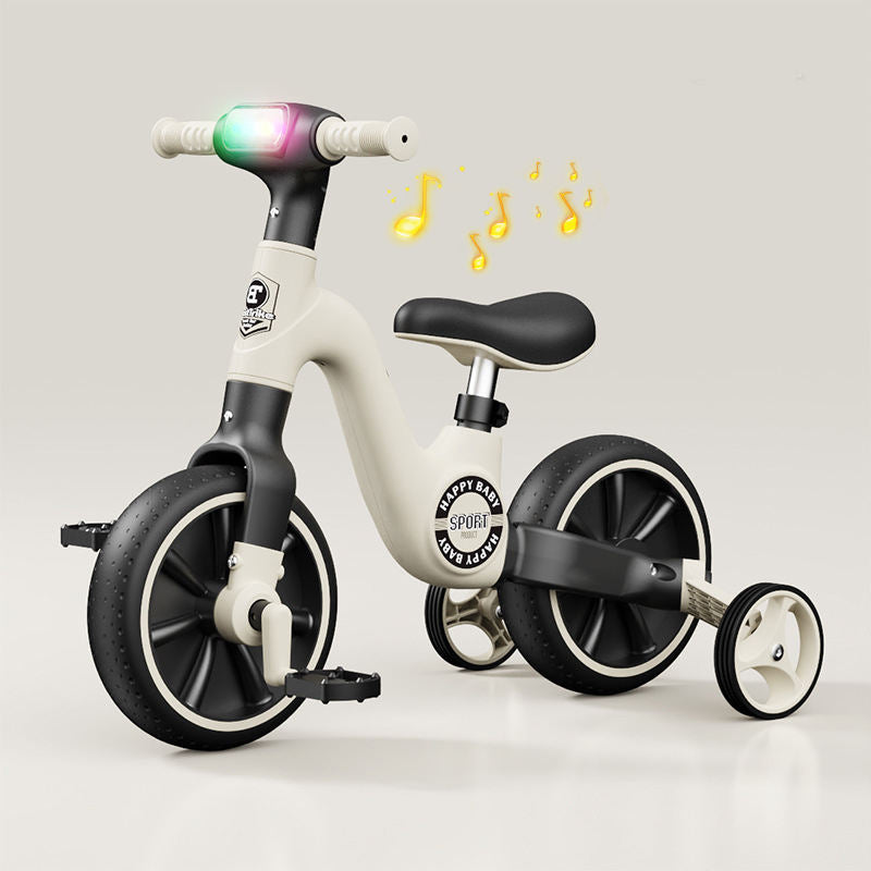 Kids Tricycle With LED Lights and Music | Premium Imported Quality Balance Bike