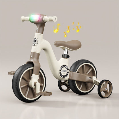 Kids Tricycle With LED Lights and Music | Premium Imported Quality Balance Bike