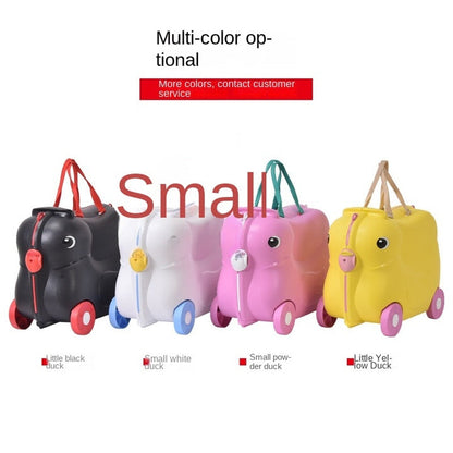 Customizable Mini Cartoon Children's Suitcase Trolley Case Eco-Friendly and Portable Light Weight for Boarding Luggage Suitcase