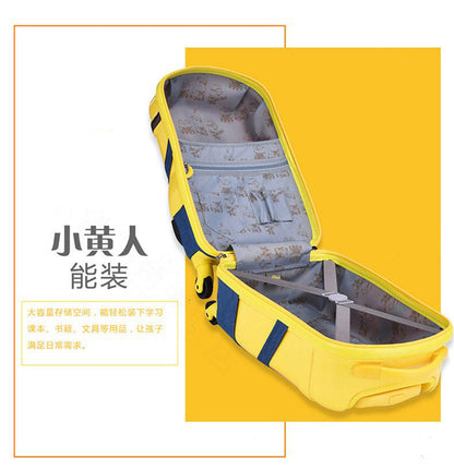 Minions Kids Bag- Exclusive Quality 4 Wheel