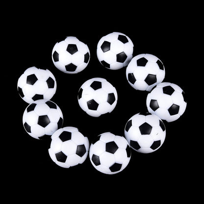 10PCS/Set dia 32mm Plastic Foosball Table Football Soccer Ball Football Fussball Sport Gifts Round Indoor Game High Quality