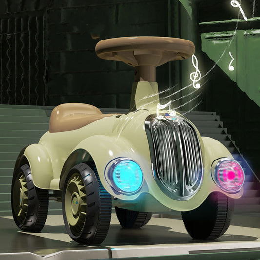 Customizable Kids Handcart Factory Wholesale Scooter Pushing Car Walker Sliding Car Toddler Ride Toy Balance Gift Boys Girls