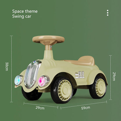 Customizable Kids Handcart Factory Wholesale Scooter Pushing Car Walker Sliding Car Toddler Ride Toy Balance Gift Boys Girls