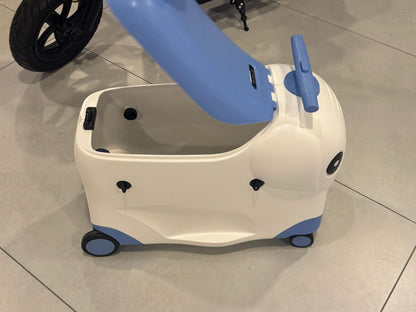 Kids Suitcase with wheels cute Cartoon Panda trolley luggage case Waterproof Travel Bags for Children's Sat and Ridden Suitcase