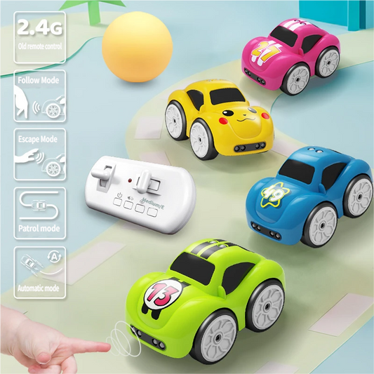 Mini High-Performance Induction Remote Control Car with Obstacle Avoidance & Follow Me Feature