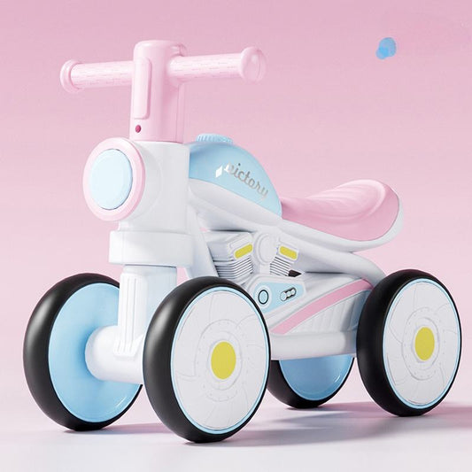 1-3 Year Old Roller Assisted Walker for Beginners, Children's Balance Bike, Children's Skating Bike, and Yo Yo Bike