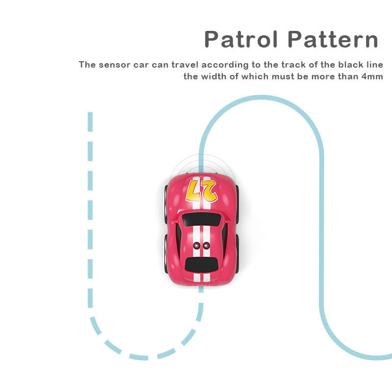 Mini High-Performance Induction Remote Control Car with Obstacle Avoidance & Follow Me Feature