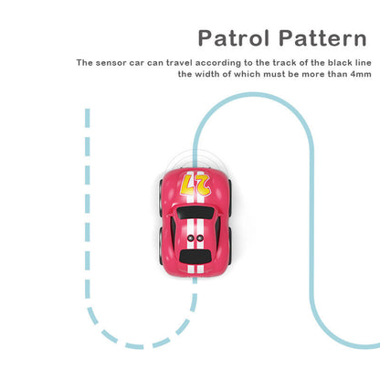 Mini High-Performance Induction Remote Control Car with Obstacle Avoidance & Follow Me Feature
