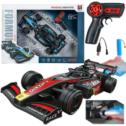 🏎️💨RC Drift Car with Smoke – Formula Racing 🏁