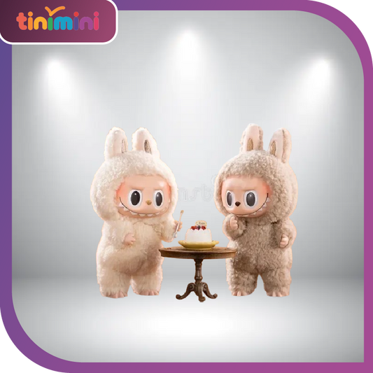 POP MART LABUBU THE MONSTERS - Exciting Macaron Vinyl Face Surprise Mystery Box Blind Box Toys Kawaii Anime Action Figure Caixa