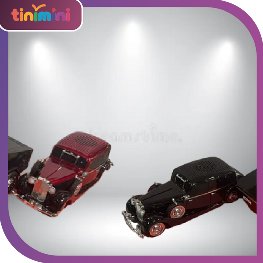 Premium Quality Vintage Car Bluetooth Speaker | High Bass | Premium Sound, Retro Style