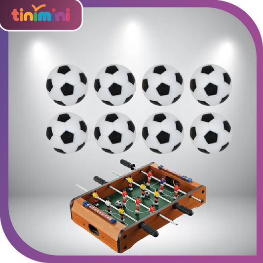 10PCS/Set dia 32mm Plastic Foosball Table Football Soccer Ball Football Fussball Sport Gifts Round Indoor Game High Quality