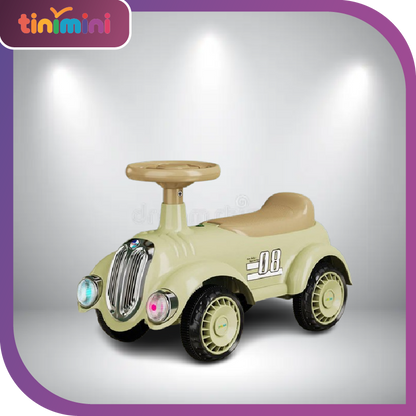 Customizable Kids Handcart Factory Wholesale Scooter Pushing Car Walker Sliding Car Toddler Ride Toy Balance Gift Boys Girls