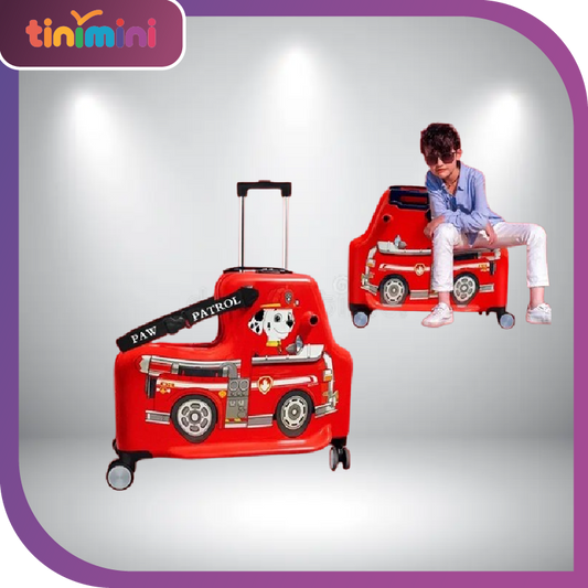 KO-KU 20'' Children's Handheld Luggage can sit and ride Boys Baby 24 inch Trolley Case Kids Girl Seat Travelling Suitcase