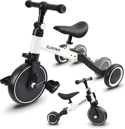 Multipurpose 5-in-1 Toddler Balance Bike & Tricycle | Premium Quality