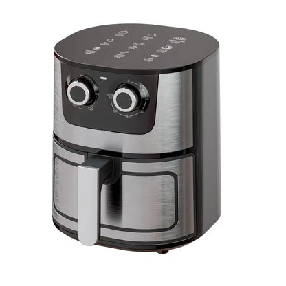 High Quality Large 7 L Stainless Steel Air Fryer with Transparent Viewing Window