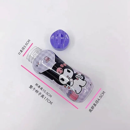 Sanrio Lunch Box Set Anime Hello Kitty Kuromi Split Lunch Box Water Bottle Exquisite Packaging Student Portable Insulation Box