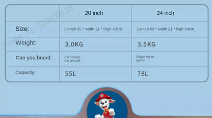 KO-KU 20'' Children's Handheld Luggage can sit and ride Boys Baby 24 inch Trolley Case Kids Girl Seat Travelling Suitcase