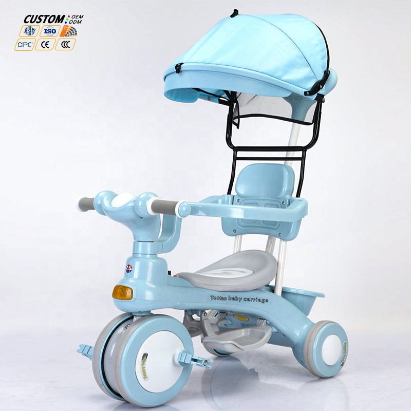2 in 1 Stroller Cycle with Shade Age 6 mo. - 4 yrs - Premium Imported  Quality