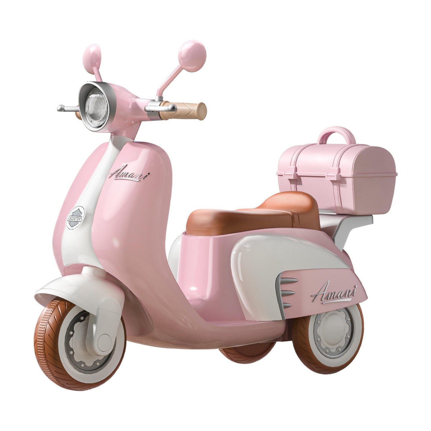 Electric Lambretta Vespa Style Scooter - Premium Quality - For Kids aged 4 to 11 yrs