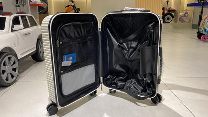 Premium Labubu Suitcase with Cup Holder and Laptop Compartment