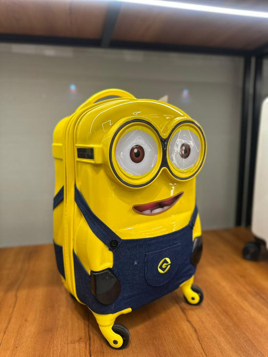Minions Kids Bag- Exclusive Quality 4 Wheel