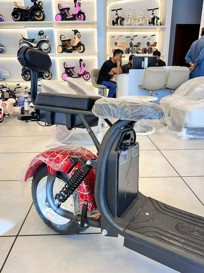 COCO High Performance Electric Scooter - 65 KM Long Range Battery