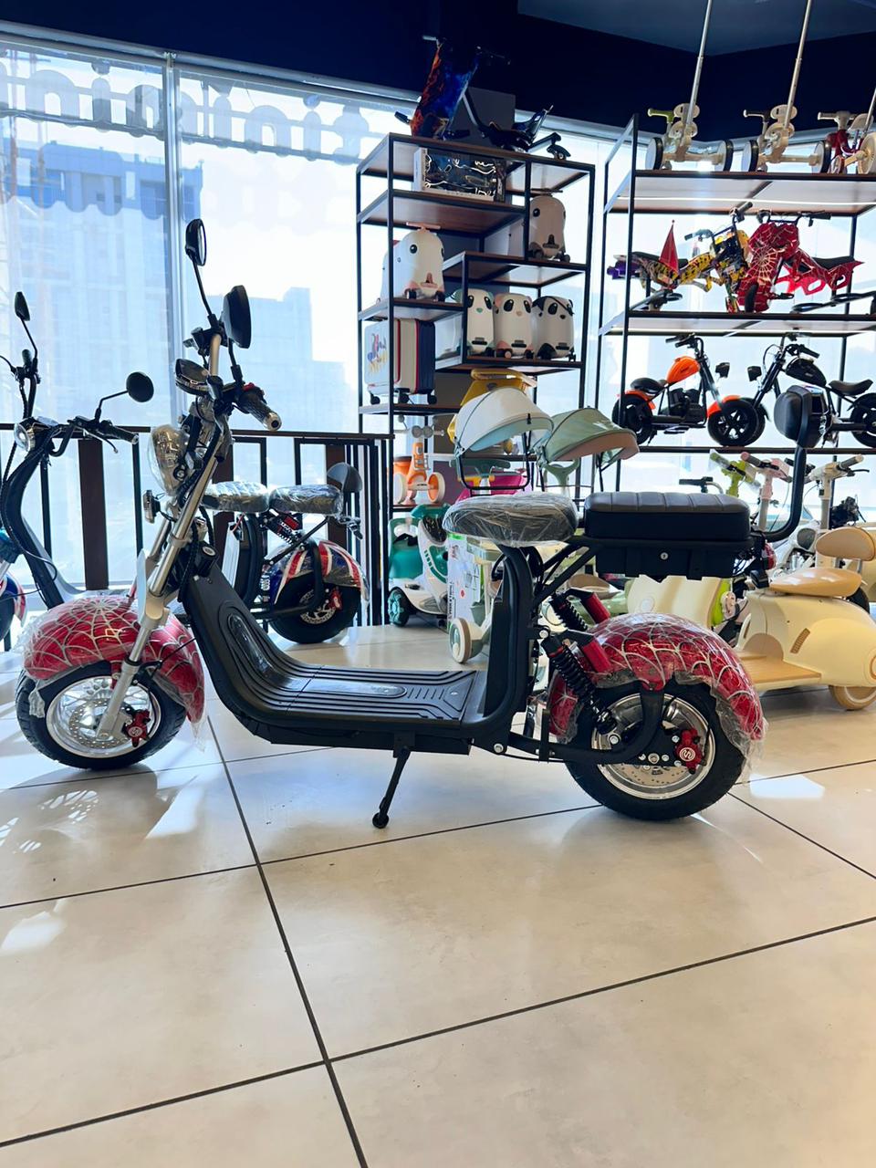 COCO High Performance Electric Scooter - 65 KM Long Range Battery