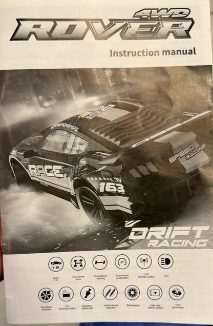 High Speed Remote Control Drift Car