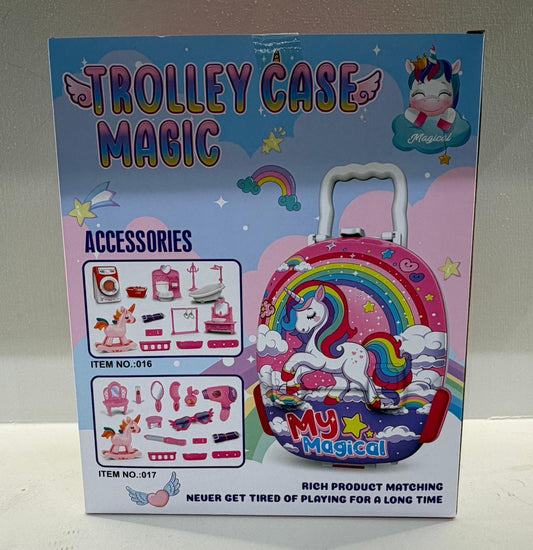 Unicorn Trending Trolley Bag with Accessories | Original Branded Imported