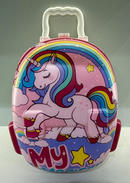 Unicorn Trending Trolley Bag with Accessories | Original Branded Imported