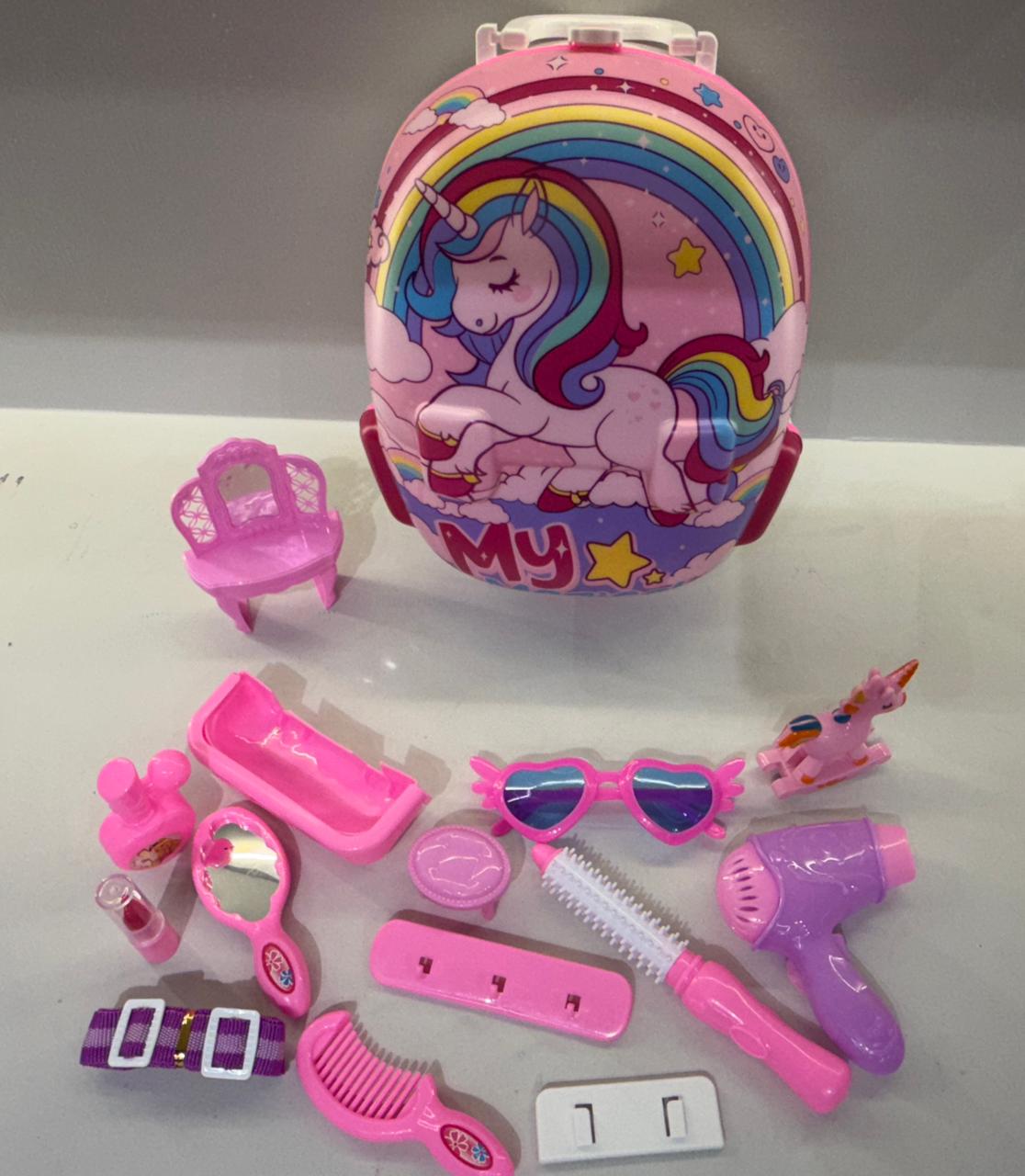 Unicorn Trending Trolley Bag with Accessories | Original Branded Imported