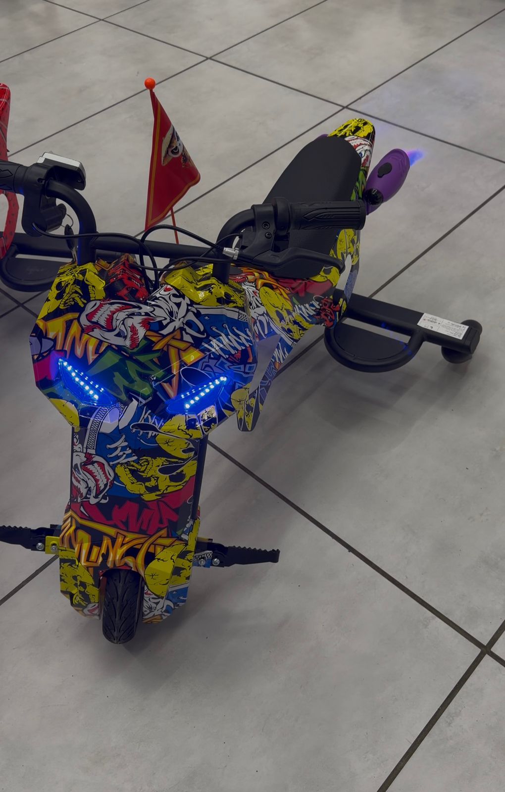 Kids High Performance Drifter Bike Style with Smoke and Light
