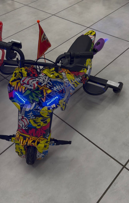 Kids High Performance Drifter Bike Style with Smoke and Light