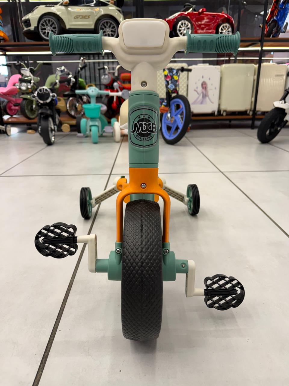 Kids Bicycle with Foldable Support Tyres -  Premium Imported Quality