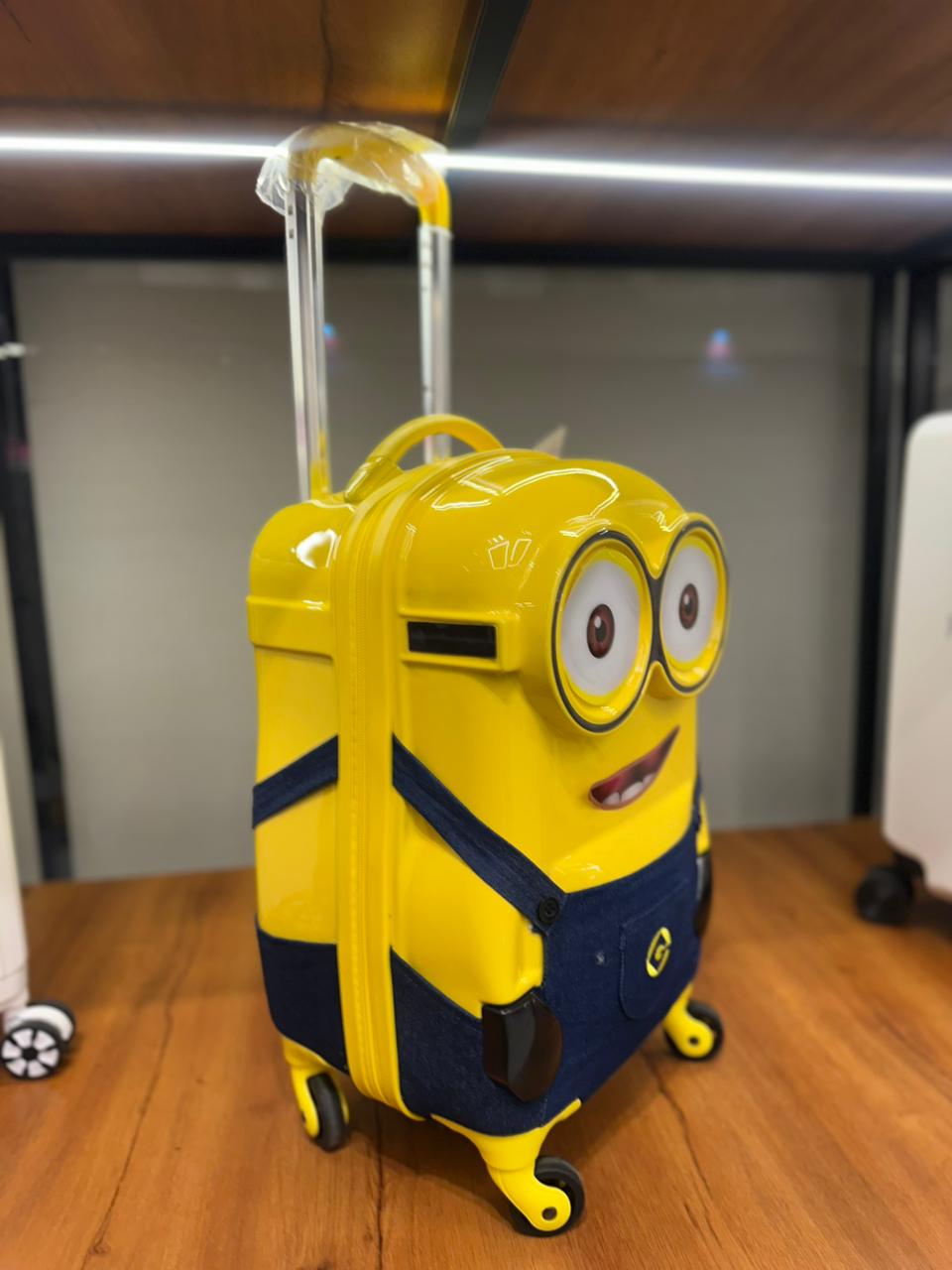 Minions Kids Bag- Exclusive Quality 4 Wheel