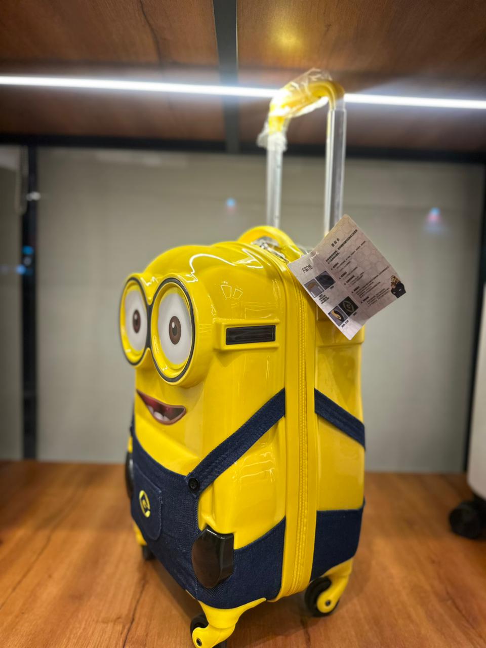 Minions Kids Bag- Exclusive Quality 4 Wheel
