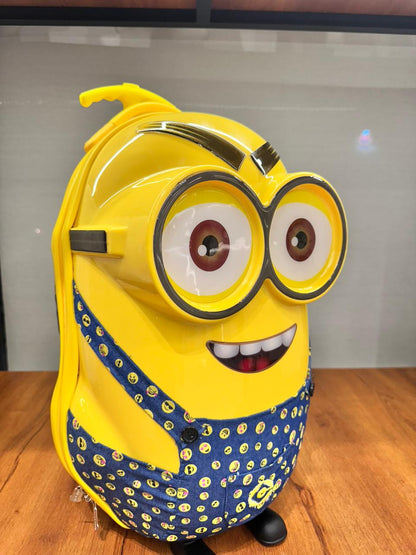Minion's Kids Bag - Premium Quality 2 Wheel