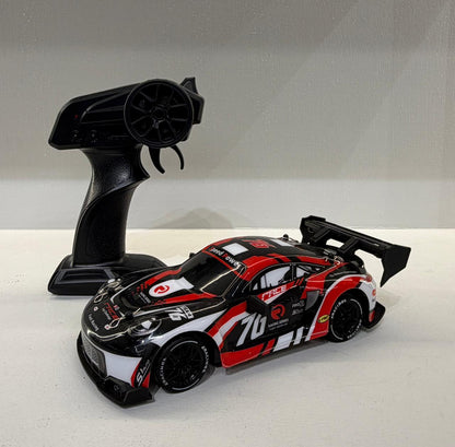 1:24 Scale RC Drift Car 4WD High Speed LED Lights Gyro 2.4Ghz Remote Control Electric Hobby Metal Toy Perfect