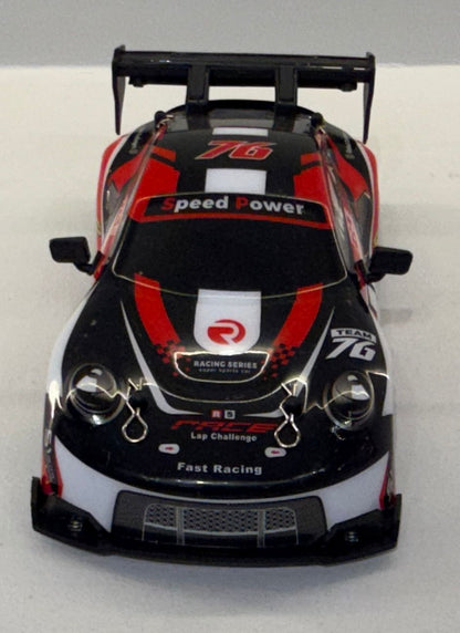 1:24 Scale RC Drift Car 4WD High Speed LED Lights Gyro 2.4Ghz Remote Control Electric Hobby Metal Toy Perfect