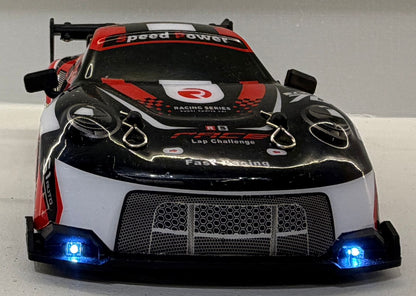 1:24 Scale RC Drift Car 4WD High Speed LED Lights Gyro 2.4Ghz Remote Control Electric Hobby Metal Toy Perfect