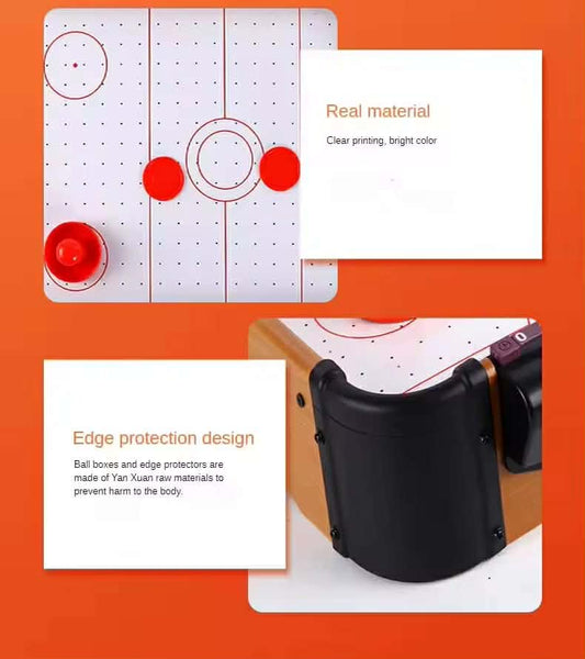 Mini Electric Air Hockey Table – Fast Action Desktop Game