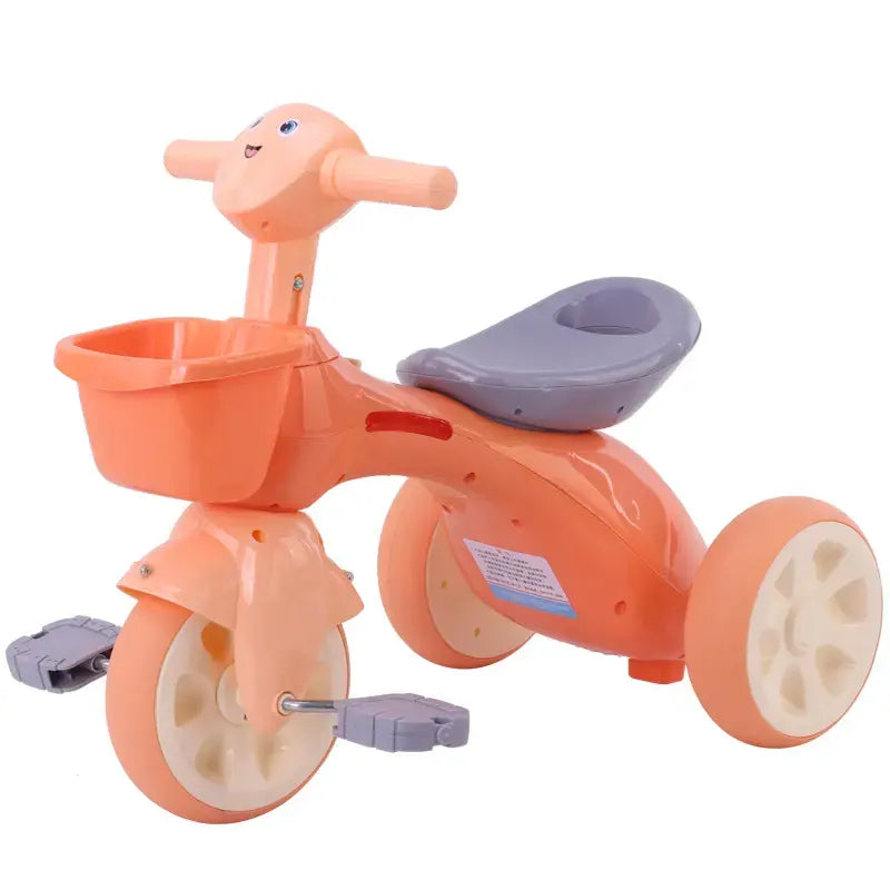 Kids cute Tricycle | Manual Pedal | LED Lights and Music