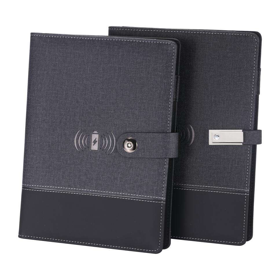 Diary with Wireless Power Bank NFC