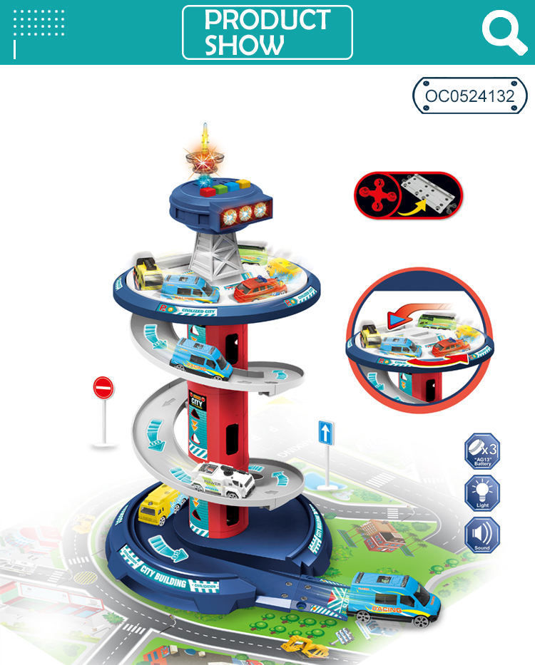 26 PCs Car Circulation Toy Set | Premium Imported Quality