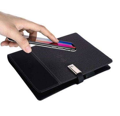 Diary with Wireless Power Bank NFC