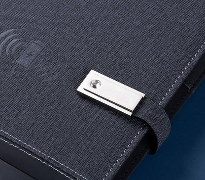 Diary with Wireless Power Bank NFC