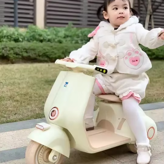 Cheap Kids 6v Electric Motorcycle With Pedals Ride-on Bike